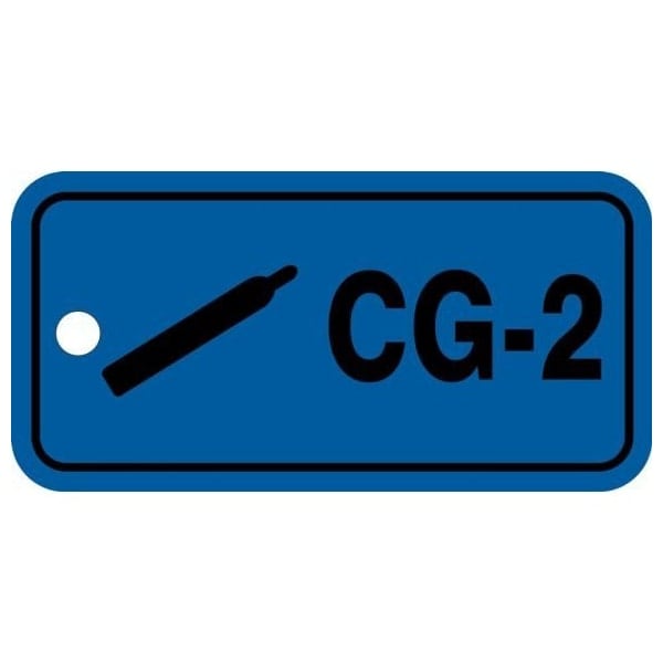 Accuform Danger, PF-Cardstock, 3-1/4 in Width, 1/4 in Height, , 5 PK TDJ702VPM - main